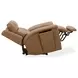 Ranger Oakridge Brown Leather Zero Gravity Power Recliner with USB Charging and Heat Massage