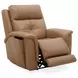 Ranger Oakridge Brown Leather Zero Gravity Power Recliner with USB Charging and Heat Massage
