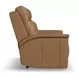 Ranger Oakridge Brown Leather 63" Zero Gravity Power Reclining Loveseat with USB Charging and Heat Massage
