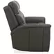 Ranger Rustic Brown Leather 63" Zero Gravity Power Reclining Loveseat with USB Charging and Heat Massage