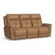 Ranger Oakridge Brown Leather Zero Gravity Power Reclining Living Room Set