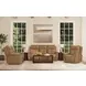Ranger Oakridge Brown Leather Zero Gravity Power Reclining Living Room Set