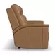 Ranger Oakridge Brown Leather 73" Zero Gravity Power Reclining Loveseat with USB Charging and Heat Massage