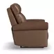 Alexander Weathered Khaki Brown Leather Zero Gravity Triple Power Reclining Living Room Set