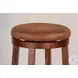 Desert Sage Dark Brown Swivel Barstool Set of 2