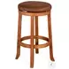 Maple Haze Rustic Oak Swivel Bar Stool Set of 2