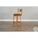 Crimson Ridge Beige Swivel Barstool Set of 2