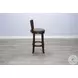 Havenstead Dark Brown Swivel Barstool Set of 2