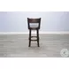 Havenstead Dark Brown Swivel Barstool Set of 2