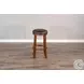 Villa Rosso Medium Brown Swivel Barstool Set of 2