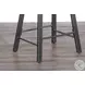 Maple Haze Dark Tobacco Leaf Saddle Counter Height Stool Set of 2