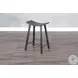 Maple Haze Dark Tobacco Leaf Saddle Counter Height Stool Set of 2