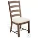 Velden Hollow Buckskin Ladderback Dining Chair Set of 2