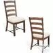 Velden Hollow Buckskin Ladderback Dining Chair Set of 2