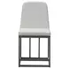 Navarro Outdoor Dining Gray Upholstered Outdoor Bar Stool Set of 2
