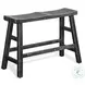Seabright Black Sand Counter Height Bench