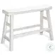 Seabright White Sand Counter Height Bench