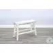 Seabright White Sand Counter Height Bench