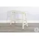 Golden Hearth White Sand Wood 33'' Bar Bench