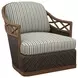 Diamond Cove Beige Upholstered Swivel Chair