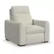 Ava Cream Performance Fabric Triple Power Recliner with USB Charging
