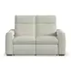 Ava Cream Performance Fabric Triple Power Reclining Living Room Set