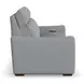 Ava Gray Performance Fabric 87" Triple Power Reclining Sofa with USB Charging