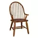 Legacy Manor Rustic Oak and Black 7 Piece Dining Set
