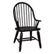 Legacy Manor Rustic Oak and Black 7 Piece Extendable Dining Set