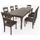 Madison County Barnwood Brown 9 Piece Dining Set