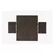 Madison County Barnwood Brown 3 Piece Counter Height Storage Dining Set