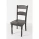 Madison County Barnwood Brown 7 Piece Counter Height Dining Set with Storage