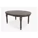 Madison County Barnwood Brown Round to Oval Extendable Dining Table