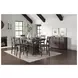 Madison County Barnwood Brown 70" Barn Door Server