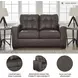Barlin Mills Umber 62" Loveseat