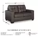 Barlin Mills Umber 62" Loveseat