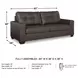 Barlin Mills Umber 85" Sofa