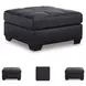 Barlin Mills Carbon Oversized Accent Ottoman