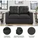 Barlin Mills Carbon 62" Loveseat