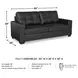 Barlin Mills Carbon 85" Sofa