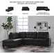 Barlin Mills Carbon 2 Piece Sectional with LAF Chaise