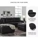 Barlin Mills Carbon 2 Piece Sectional with RAF Chaise
