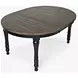Madison County Brown and Vintage Black 7 Piece Dining Set