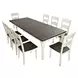 Madison County Brown and Vintage White 9 Piece Dining Set
