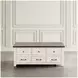 Madison County Vintage White Harris Lift Lid Cocktail Table