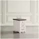 Madison County Vintage White Harris Chairside Table