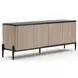 Madera Chocolate Koto Matte and Modern Walnut 4 Door Sideboard