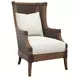 Island Estate Rum Beach White Upholstered Accent Chair