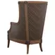 Island Estate Rum Beach Gray Upholstered Accent Chair