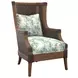 Island Estate Rum Beach Green Upholstered Accent Chair